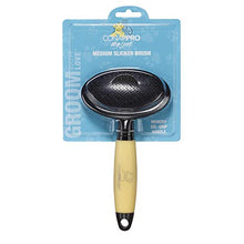 Load image into Gallery viewer, CONAIRPRO dog & cat Dog Brush for Shedding, Medium Slicker Brush with Metal Pins, Ideal for Midsized Breeds