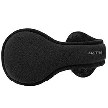 Load image into Gallery viewer, Ear Warmer By Metog Gift Box Ear muffs Foldable Polar Fleece Earmuffs Black,One Size
