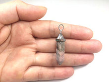 Load image into Gallery viewer, Natural Rhodonite Gemstone Pendant Necklace Healing Crystal Reiki Chakra Gem Stones 18 Inch (1pc) Women Girls Men Gifts GGP-C9
