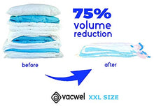 Load image into Gallery viewer, Jumbo XXL Vacuum Storage Bags, 47 x 35 Space Saver Bags for Clothes, King Comforters or a Small Mattress, Thick & Strong XXL Size (5 XXXL bag pack)