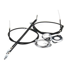 Load image into Gallery viewer, Auto-plaza BMX Gyro Brake Cables Front + Rear (Upper + Lower) Spinner Rotor (Complete Set)