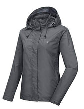 Load image into Gallery viewer, Little Donkey Andy Women's Waterproof Mountain Jacket, Rain Jacket Gray XS