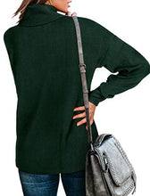 Load image into Gallery viewer, NSQTBA Oversized Sweaters for Women Lightweight Sweater