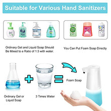 Load image into Gallery viewer, Wisekoti New Generation of Automatic Foaming Soap Dispenser, Electric and Rechargeable, Touchless Foam Soap Dispenser for Kitchen Sink & Bathroom Countertop, Dish Soap Dispenser, Hand Soap Dispenser