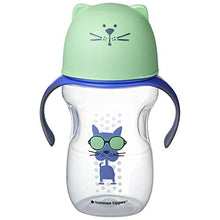 Load image into Gallery viewer, Tommee Tippee Natural Transition Soft Spout Sippy Cup, Boy - 12+ Months, 2pk, Blue & Green