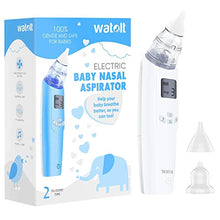 Load image into Gallery viewer, Watolt Baby Nasal Aspirator - Electric Nose Suction for Baby - Automatic Booger Sucker for Infants - Battery Powered Snot Mucus Remover for Kids Toddlers
