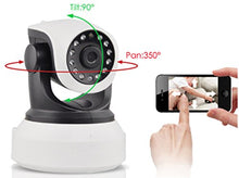 Load image into Gallery viewer, Dog Monitor Camera Monitor Check On Your Pet from Anywhere Any Time Pan Tilt The Camera from Your Smart Phone Dog Cameras with Phone App Two Way Audio HD Indoor WiFi IP Camera 2.4ghz Not 5g