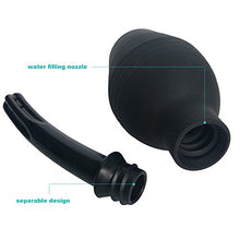Load image into Gallery viewer, Abyclean Anal Douche Enema Bulb Vaginal Douche Enema Cleaner for Women’s or Man’s Health (310ml Black)