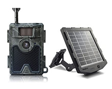 Load image into Gallery viewer, WingHome 4G-LTE Trail Camera with Solar Panel Battery Charger Kit, Wildlife Cellular Camera with SIM Card Phone APP