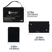 Load image into Gallery viewer, Mighty Max Battery 6V 200AH SLA Battery Replaces Camper Golf Cart RV Boat Solar Wind Brand Product