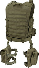 Load image into Gallery viewer, Barska BI12330 Loaded Gear VX-100 Tactical Vest & Leg Platforms (OD Green)