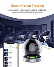 Load image into Gallery viewer, Home Security Camera 4MP Indoor Camera Pan/Tilt, Plug-in WiFi Camera (2.4G ONLY) Baby Monitor Dog Camera with Spotlight & Siren, Night Vision, 2-Way Audio, Human & Sound Detection, Motion Tracking