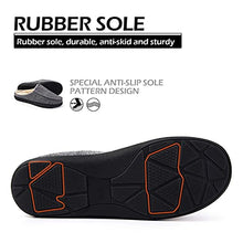 Load image into Gallery viewer, COASIS Men's Comfort Memory Foam Slippers House Shoes Warm Plush Lining for Indoor/Outdoor