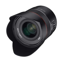 Load image into Gallery viewer, Rokinon 35mm F1.8 Auto Focus Compact Full Frame Wide Angle Lens for Sony E Mount, Black, IO3518-E