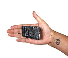 Load image into Gallery viewer, Rock Paradise 1 (ONE) Large Black Tourmaline Rod - Powerful Energy - Over 1/2 lb from Brazil Exclusive COA