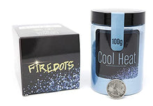 Load image into Gallery viewer, FIREDOTS Cool Blue Blue Mica Powder for Epoxy Resin Art, Huge 100g Jar, Blue Mica Epoxy Resin Pigment, Mica Powder Blue Resin Color Pigment, Blue Epoxy Color Pigment, Blue Pigment Resin Epoxy