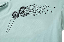 Load image into Gallery viewer, Women Sunflower T Shirt Short Sleeve Cute Graphic Tee Casual Summer Flower Shirts Tops