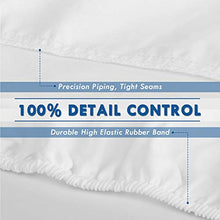 Load image into Gallery viewer, ZAMAT Premium 100% Waterproof Mattress Protector, Breathable & Noiseless Mattress Pad Cover, Fitted 14"-18" Deep, Vinyl Free, Hypoallergenic | Dust Proof | Smooth Soft Cotton Terry Covers (King)