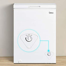 Load image into Gallery viewer, Midea MRC04M3AWW, White 3.5 cu. ft. Mini Freezer, Cubic Feet