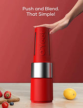Load image into Gallery viewer, OYeet Personal Blender Shakes and Smoothies 10 Sec Quick Nutrition Extractor 1000W iF Design Award BPA Free Recipes Available(Coral Red)