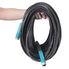 Load image into Gallery viewer, Aqua Joe AJFJH100-58-PRO FiberJacket Non-Expanding Kink-Free Garden, RV and Camper Hose, 100-Foot x 5/8-Inch
