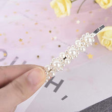 Load image into Gallery viewer, PIAOPIAONIU 9 Pcs Artificial Pearl Hair Clip For Women Pearl Wrapped Bobby Pin Hairpins Barrettes,Wedding Bridal Ornaments For Ladies Girls