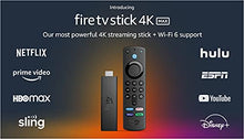 Load image into Gallery viewer, Introducing Fire TV Stick 4K Max streaming device, Wi-Fi 6, Alexa Voice Remote (includes TV controls)