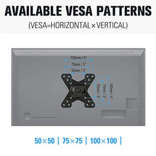 Load image into Gallery viewer, Mounting Dream Full Motion Monitor Wall Mount TV Bracket for 10-26 Inch LED, LCD Flat Screen TV and Monitor, TV Mount with Swivel Articulating Arm, Monitor Mount Up to VESA 100x100mm and 33LBS MD2463