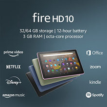 Load image into Gallery viewer, Fire HD 10 tablet, 10.1", 1080p Full HD, 32 GB, latest model (2021 release), Black