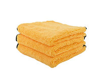 Load image into Gallery viewer, Chemical Guys MIC_506_03 Professional Grade Premium Microfiber Towels, Gold 16" x 16", Pack of 3
