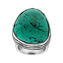 Load image into Gallery viewer, Silpada 'Tumbled Turquoise' Natural Turquoise Ring in Sterling Silver, Size 7