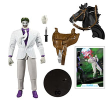 Load image into Gallery viewer, McFarlane Toys DC Multiverse The Dark Knight Returns The Joker 7" Action Figure with Build-A Horse Parts & Accessories