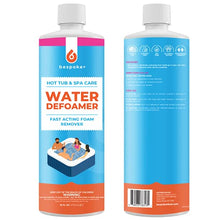 Load image into Gallery viewer, Spa Defoamer for Hot Tub & Hot Tub Foam Eliminator, Spa Anti Foam for Hot Tub Owners to Keep Spa Foam Down & get Foam Out, HotTub Foam Reducer & Spa Bubble Remover (1- Pint)