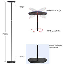 Load image into Gallery viewer, Nekteck LED Floor Lamp, Bright Lighting Torchiere Floor Lamps for Living Rooms, Bedrooms and Office with Modern Design and Touch Control Tall Standing Pole Light, 30w/2000LM, 3000K Warm White