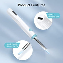 Load image into Gallery viewer, Ear Wax Removal, Ear Cleaner with Camera, Ear Wax Removal Tool with 1080p HD, Wireless Otoscope with Light, Ear Wax Removal Kit for iPhone,ipad, Android Phones