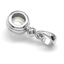 Load image into Gallery viewer, Silvershake 6mm Natural Moonstone 925 Sterling Silver Pendant with 18 Inch Chain Necklace