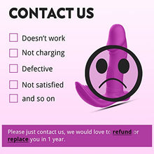 Load image into Gallery viewer, Wiggling Wearable Vibrator Mimic Finger - SEXY SLAVE Sam Quiet Panty Vibrator with Remote, 3 Wiggling & 7 Vibration G Spot Vibrator, Sex Toys for Women(Purple)