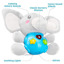 Load image into Gallery viewer, STEAM Life Baby Toys 0 3 6 12 Months - Plush Elephant Infant Toys - Newborn Baby Musical Toys for Baby 6 to 12 Months - Light Up Baby Toys for Boys Girls Toddlers - Baby Gifts for 0 3 6 9 12 Month