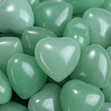 Load image into Gallery viewer, Jovivi Healing Crystal Natural Green Aventurine Love Heart Stones Bulk Pocket Worry Stone Gemstone Therapy Chakra Balancing Reiki Yoga Meditation Home Decoration, 0.6",Pack of 15