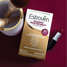 Load image into Gallery viewer, Estroven Complete Multi-Symptom Menopause Relief, Safe, Effective and Drug Free, Clinically Shown to Relieve Multiple Menopause Symptoms*, Reduces Hot Flashes and Night Sweats*, One Per Day, 28 Count
