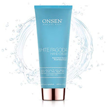 Load image into Gallery viewer, Onsen Japanese Anti Aging Hand Cream - Firming Hand Lotion Features Pagoda Flower Enzyme, Wasabi Extract Infusion, Hyaluronic Acid, and Shea Butter, for Clarified and Moisture Rich Skin (4.5 Oz)