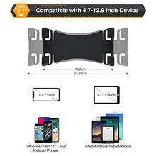 Load image into Gallery viewer, Tripod Stand for iPad, MECO Tablet Tripod Stand Height Adjustable 360 Rotating Tablet Stand Foldable Phone Tripod Stand for All 4.7"-12.9" Phone or Tablet, Camera and Ring Light, Carrying Bag as Gifts