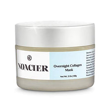 Load image into Gallery viewer, Overnight Hydrolyzed Collagen Facial Mask – Anti Aging, Hydrating Face Cream or Moisturizer Helps Plump, Smooth, & Brighten Skin – Infused with Squalane Oil, Peptides, & Glycerin, 2 Fl. Oz.