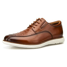 Load image into Gallery viewer, JITAI Men's Oxford Shoes Fashion Dress Shoes for Men Lace Up Business Casual Shoes