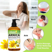 Load image into Gallery viewer, 3 Pack Massage Oil for Massage Therapy with Massage Roller Ball,Ginger Oil Lymphatic Drainage & Arnica Sore Muscle & Lavender Relaxing Massage Oils-Spa Gift Mothers Day Fathers Day Gift for Men Women