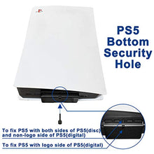 Load image into Gallery viewer, Wall Mount for PS5 Playstation 5 Disc Edition and Digital Edition (Mounts The Console on Wall Near or Behind TV with Invisible Design), Including 2 Accessory Holders for Controller & Headset (Black)