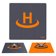 Load image into Gallery viewer, VCUTECH Drone Landing Pad with Mavic Air 2 Hardcase Compatible with DJI Mavic Air 2 Drone/Fly More Combo & Drone Accessories