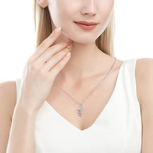 Load image into Gallery viewer, Heart Necklaces for Women,Birthday Mothers Day Jewelry Gifts for Girlfriend Wife Her Mom from Daughter