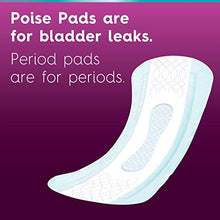 Load image into Gallery viewer, Poise Ultra Thin Incontinence Pads for Women, Moderate Absorbency, Regular Length, 144 Count (3 Packs of 48) (Packaging May Vary)