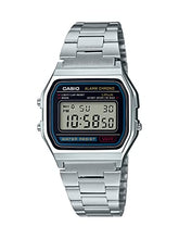 Load image into Gallery viewer, Casio Men's A158WA-1DF Stainless Steel Digital Watch